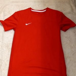 Red Nike dry Fit shirt XS/SM